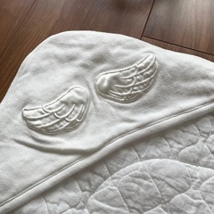 【日本製】天使の羽根ツーウェイオール&アフガンセット、2WAYオール&おくるみセット 綿100％ の画像