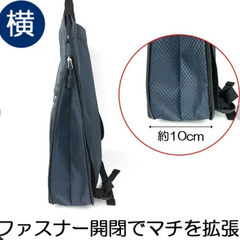 【新品未使用品】 DUNLOP REFINED 3WAY ナップサック カラーブラックの画像