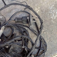 イルミネーションコード金、中古の画像