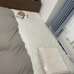 ニトリマットレス＆シングルベッドフレーム(カイト3 浅型/MBR)の画像