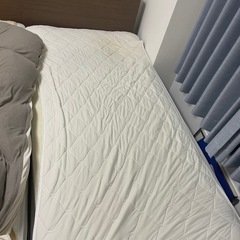 ニトリマットレス＆シングルベッドフレーム(カイト3 浅型/MBR)の画像