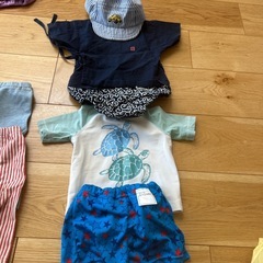 差し上げます。子供服70から80男の子の画像