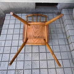 希少　アンティーク家具　アーコール　アーコールチェア　一枚板　ダイニングチェア　アンティーク　ビンテージ　イギリス雑貨　vintage　の画像