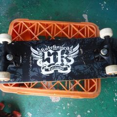 スケートボード・ローラースケート靴（20センチ）のセットの画像