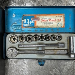 DUO-FAST エアーインパクトレンチ&HERO ソケットレンチセット◆工具セットの画像