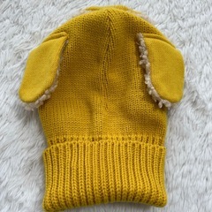 アニマルフード 耳付きニット帽 スヌードの画像