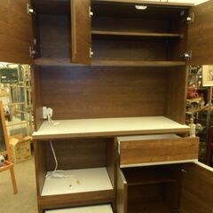 646＃　中古　キッチンボード　ブラウン系の画像