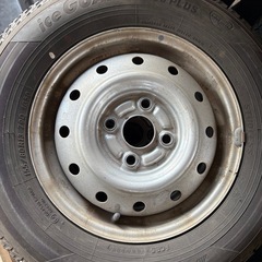 パッソ　ヴィッツ等にスタッドレスタイヤ　の画像