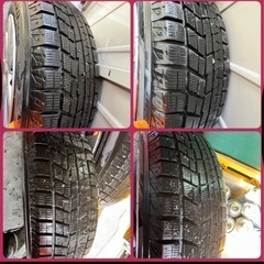 165/70R14 22年製バリ溝スタッドレスタイヤの画像