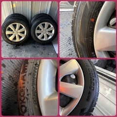 165/70R14 22年製バリ溝スタッドレスタイヤの画像