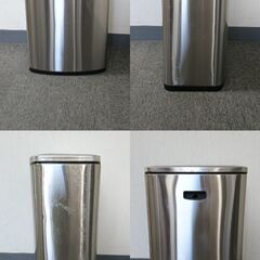 ◎ 47リットル/12.4※ガロン ステンレス製ダストボックス 動作OK ITM,/ART.1600222 全体的に傷あり の画像