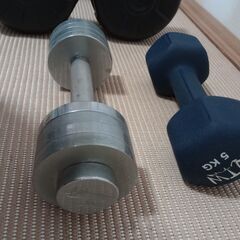 ダンベル4つ、譲ります！の画像