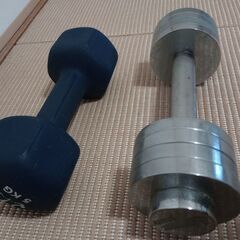 ダンベル4つ、譲ります！の画像