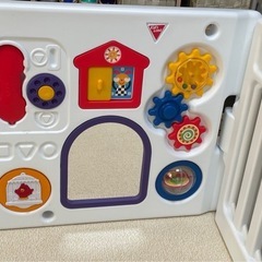 日本育児　ミュージカルキッズランド　ベビーゲートの画像