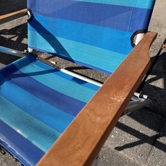 JH0680 リクライニングローチェア　アウトドアチェアの画像