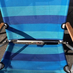 JH0680 リクライニングローチェア　アウトドアチェアの画像