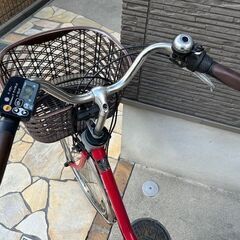 🌈大容量8.9Ah！Panasonic　ビビ　26インチ　電動自転車　電動アシスト自転車　12127の画像