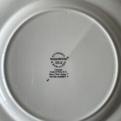 WEDGWOOD　ピーターラビット　プレートの画像