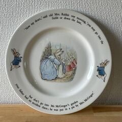 WEDGWOOD　ピーターラビット　プレートの画像