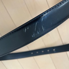 革ベルト　黒　85cmの画像