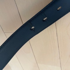 革ベルト　黒　85cmの画像