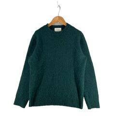 Adam et Rope' アダムエロペ 長袖ニット ウール グリーン レディース M【古着】【中古】の画像