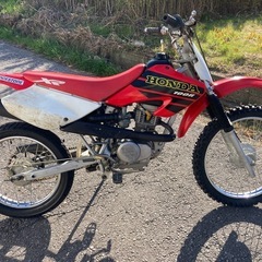 ＸＲⅠ00R 後期型　まあまあキレイボアアップ　腰下オーバーホール済　ダートラ仕様　一応ブロックもあり　TTR125 CRF100F　CRF125Fの画像