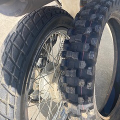 ＸＲⅠ00R 後期型　まあまあキレイボアアップ　腰下オーバーホール済　ダートラ仕様　一応ブロックもあり　TTR125 CRF100F　CRF125Fの画像