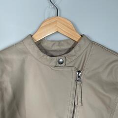 URBANRESEARH URBANRESEARH ノーカラージャケット 合成皮革/ポリエステル レディース 36【古着】【中古】の画像