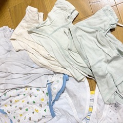 【12/14まで】ベビー肌着9着セット　50cm　60cm 70cmロンパース　短肌着　コットンの画像
