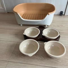 ♡ウッドワンサークルキャットミニ　猫用　ホワイト♡の画像