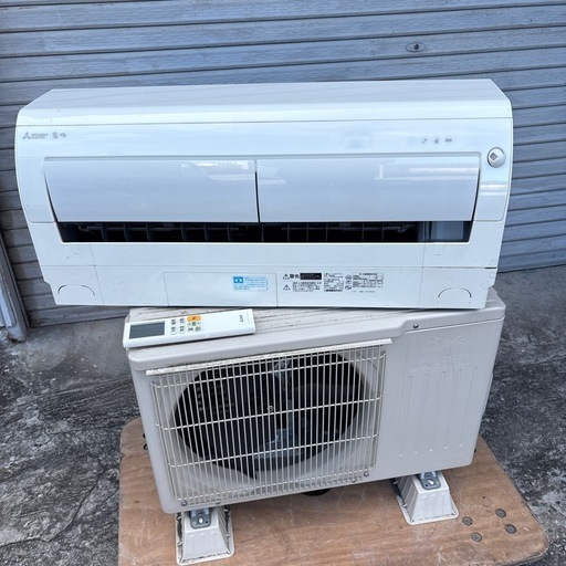 三菱 エアコン MSZ-R2219-W / MUZ-R2219 6畳 100V 2019年製 エアコン付 引っ越しによる取り外し