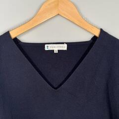 組曲 クミキョク 長袖ニット レーヨン レディース 2【古着】【中古】の画像