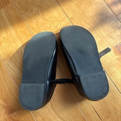 17cm CHOPIN 黒 フォーマルシューズの画像