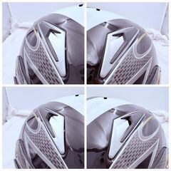 【❗️✨現状品✨❗️】MHR フルフェイスヘルメット 1402／Sサイズ相当（XXS表記）グラフィックモデルの画像