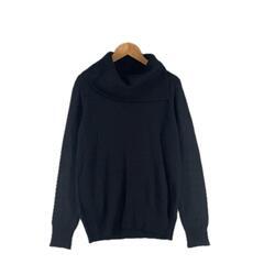 Reflect リフレクト 長袖ニット ウール/アクリル ブラッ...