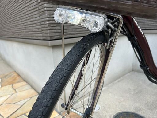 ?長生バッテリーほぼ新品！8.7Ah　ヤマハ　ナチュラ　26インチ　 電動自転車　電動アシスト自転車　121210