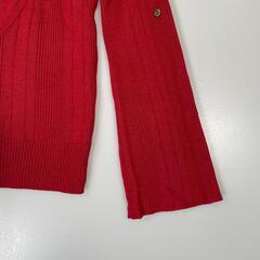 COUP DE CHANCE クード・シャンス 長袖ニット レーヨン/アクリル レッど レディース 38【古着】【中古】の画像