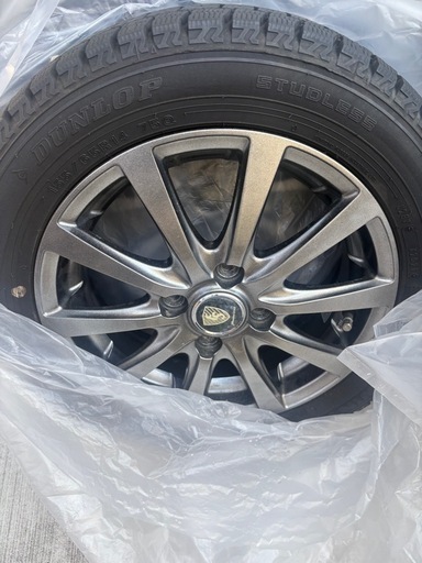 スタッドレス　155/65r14   4本セット溝あり
