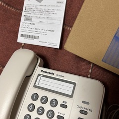 Panasonic VE-F04-W 電話機 の画像