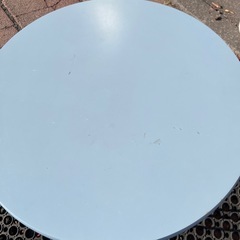 JH0677 丸テーブル　ローテーブル　ラウンドテーブル　脚部折りたたみの画像