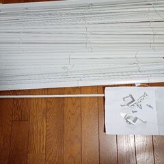 遮光性の高いプレミアムブラインド　白　の画像