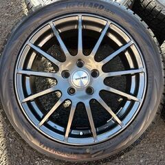 美品 バリ山 スタッドレス VWゴルフ、アウディA3 などに！IRVINEの画像