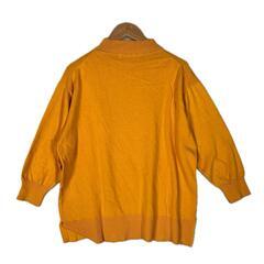 Another Edition アナザーエディション 長袖ニット コットン オレンジ レディース F【古着】【中古】の画像