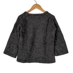 De Pre デ・プレ 長袖ニット ウール グレー レディース 1【古着】【中古】の画像