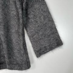 De Pre デ・プレ 長袖ニット ウール グレー レディース 1【古着】【中古】の画像