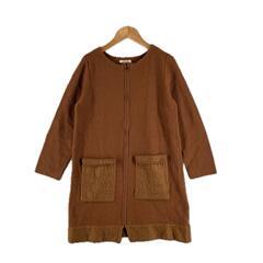 Simplicite シンプリシテェ ジャケット ウール ブラウン レディース【古着】【中古】の画像