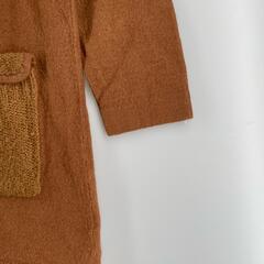 Simplicite シンプリシテェ ジャケット ウール ブラウン レディース【古着】【中古】の画像