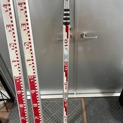 アルミ製ロッド 二ツ折標尺 の画像