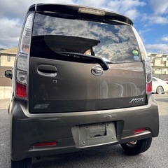 広島市　H24年式　ムーヴ　カスタムRSターボ　車検費用込み　HDDナビ　テレビ　DVD ETC付き　の画像